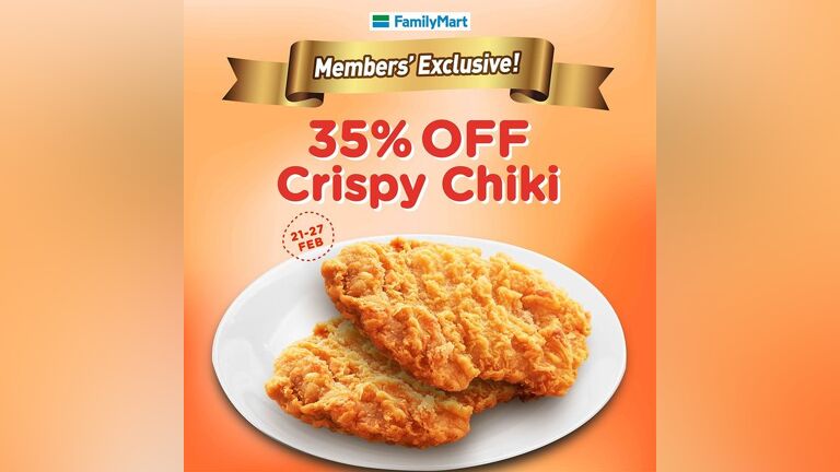 35% Off Crispy Chiki