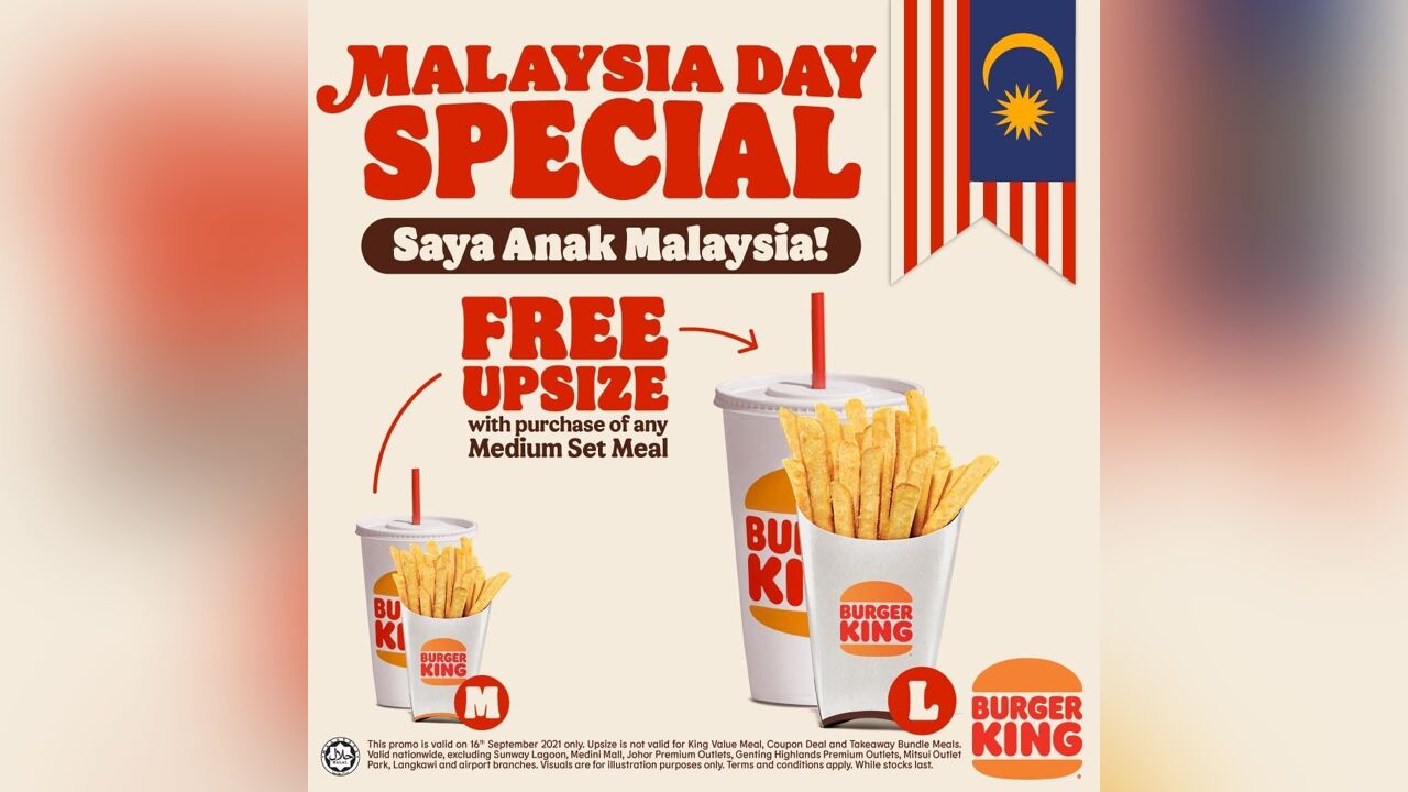 Burger King Malaysia Day Special