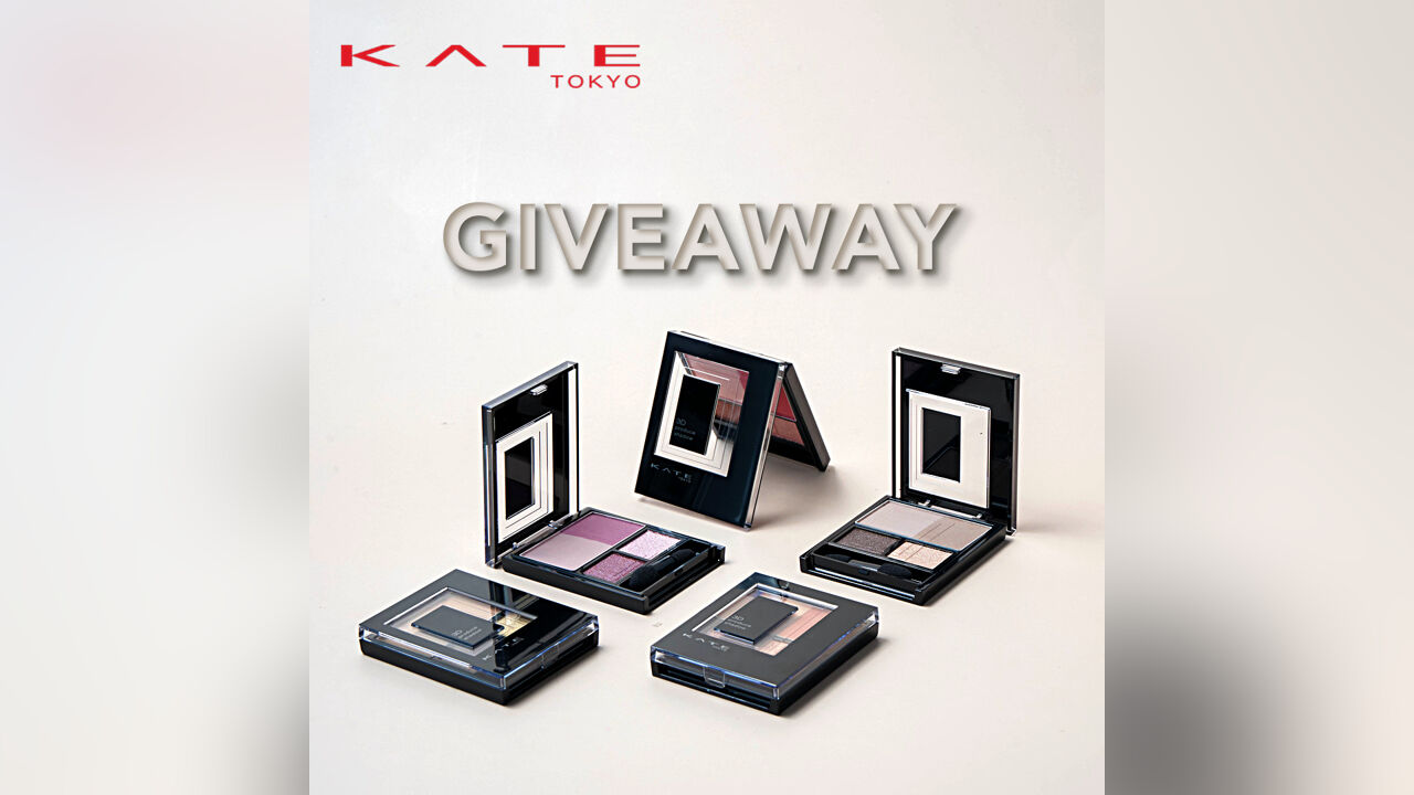 KATE 3D Produce Shadow Giveaway