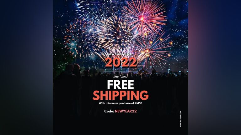 New Year Free Shipping