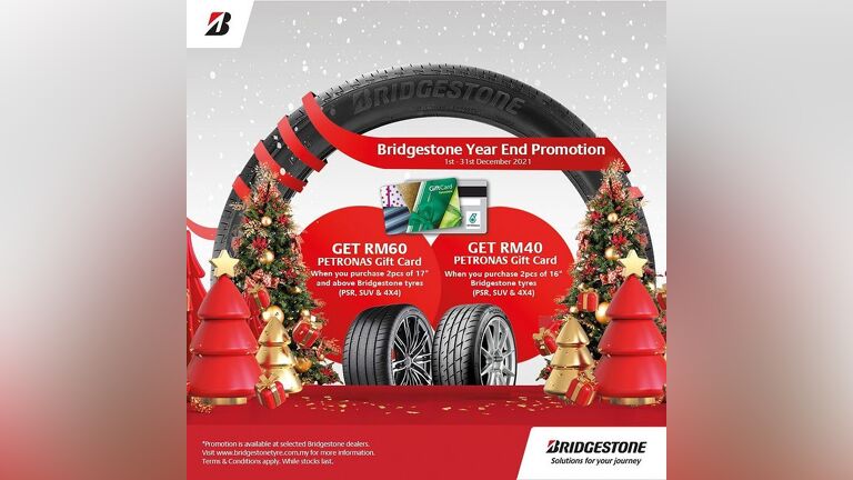 Bridgestone Malaysia Year End Promotion