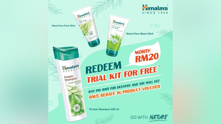 Himalaya #GoWithNature Redemption Campaign