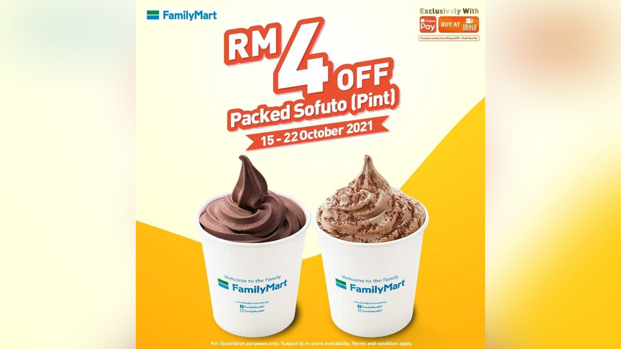 RM4 Off Packed Sofuto at FamilyMart