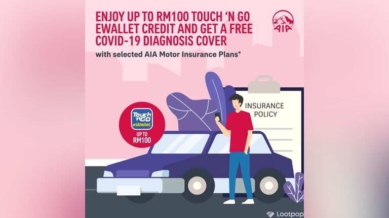 AIA Motor Insurance's Free COVID-19 Diagnosis Cover Campaign
