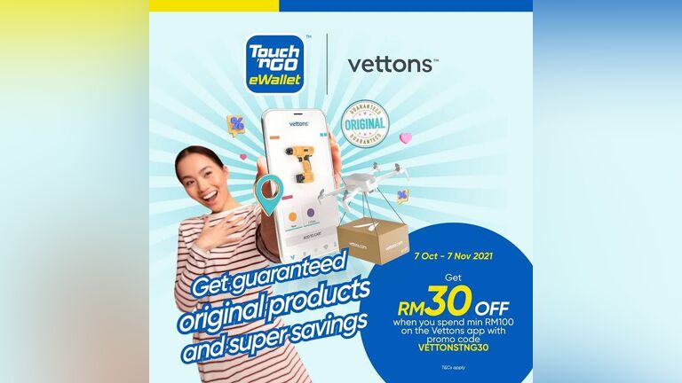 Vetton’s Online Campaign: RM30 Off