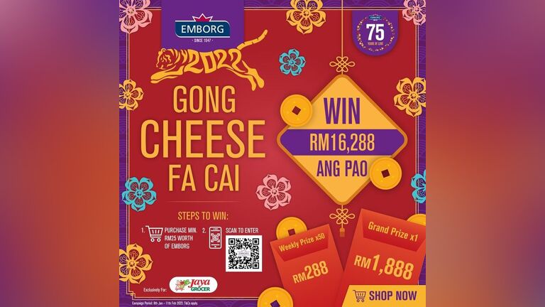 Gong CHEESE Fa Cai with EMBORG