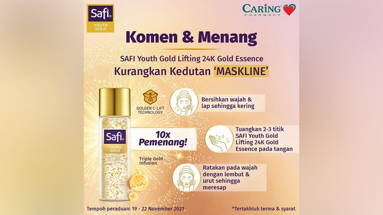 SAFI x CARiNG Pharmacy Comment & Win Giveaway