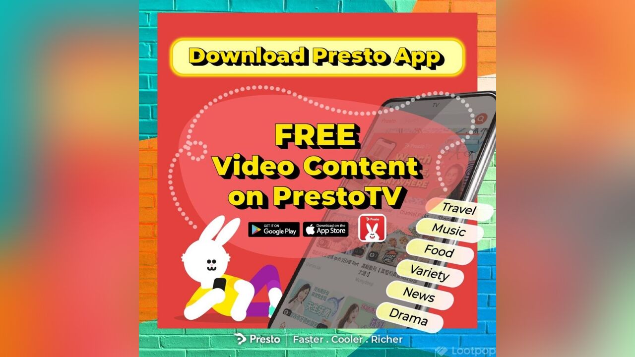 Watch Video Content for Free on PrestoTV
