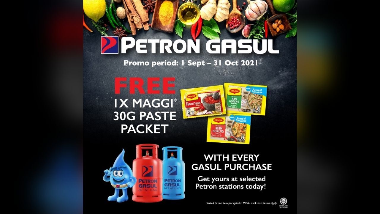 Free Maggi Paste Packet with Every Petron Gasul