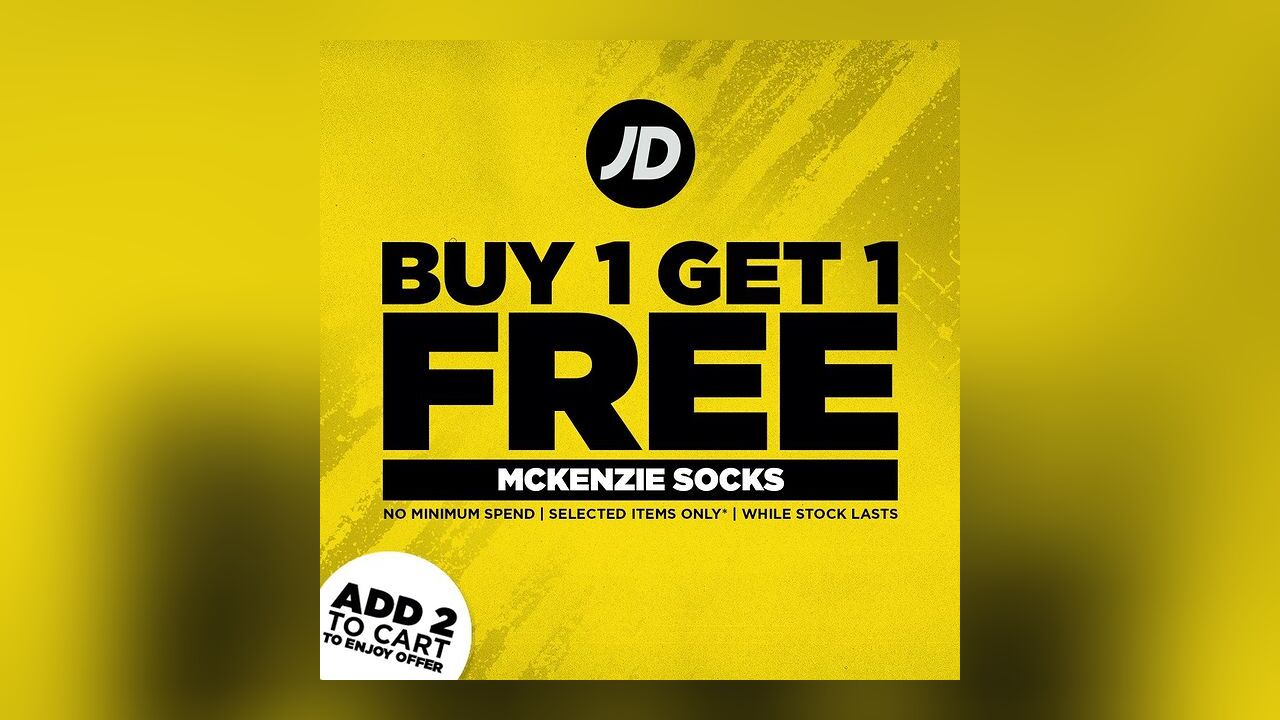 Buy 1 Free 1 McKenzie Socks