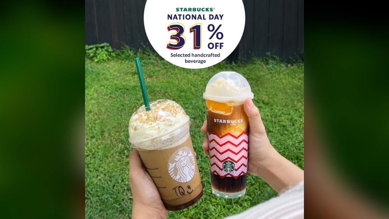 Starbucks National Day 31% Off