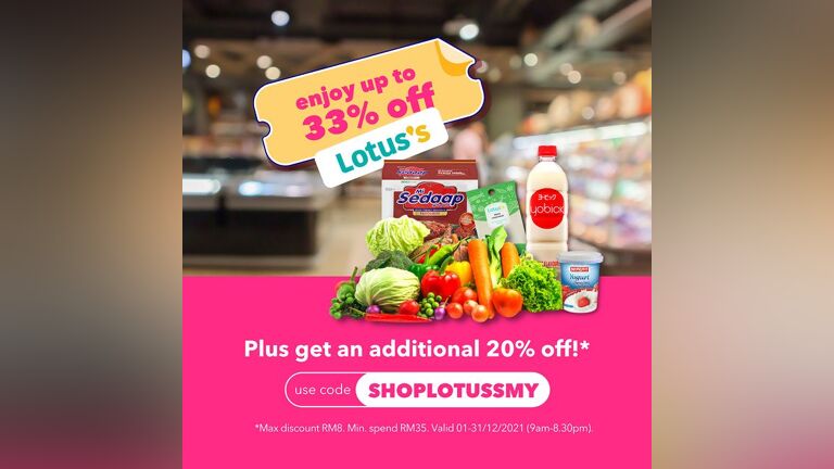 33% Discount with Tesco | Lotus's