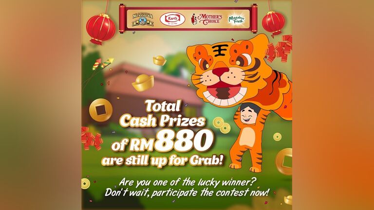 RM880 Cash Angpow is Up for GRAB!